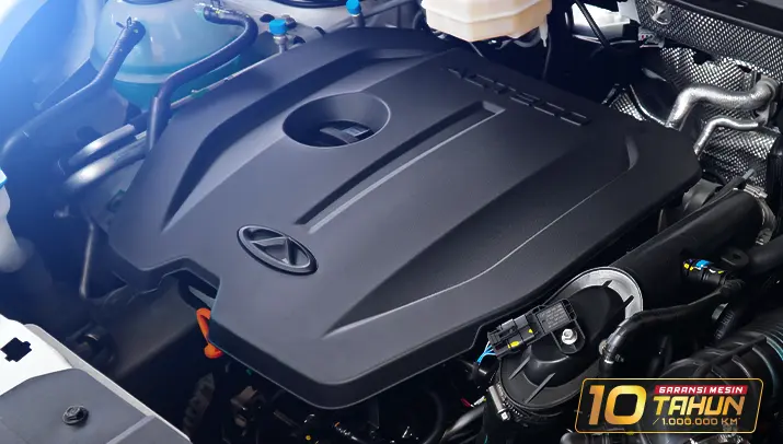 Garansi Mesin selama 10 tahun