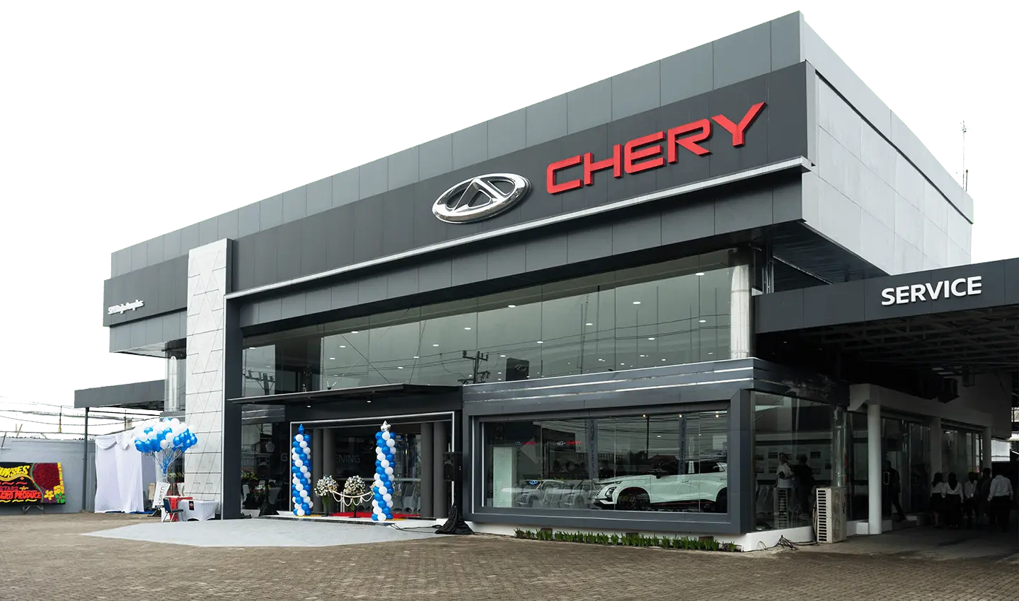 Gedung Chery Medan SM Raja Amplas