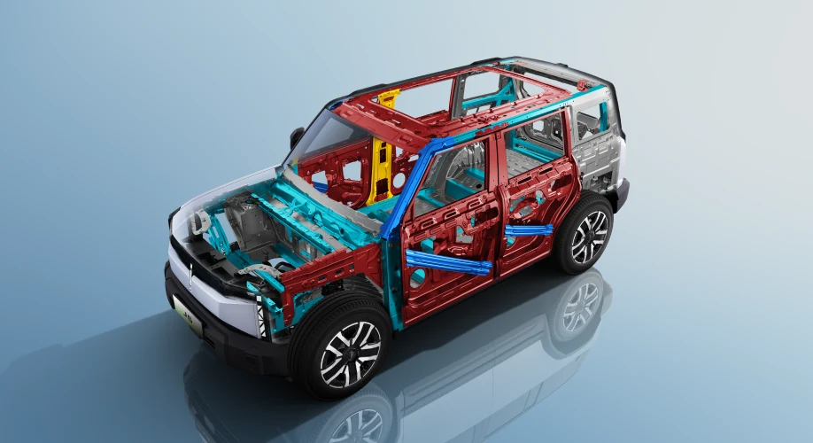 Chery J6 Rangka Aluminium Alloy