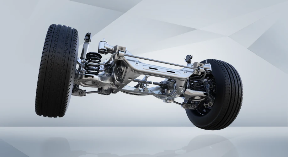 Chery J6 Suspensi H-Arm Aluminium