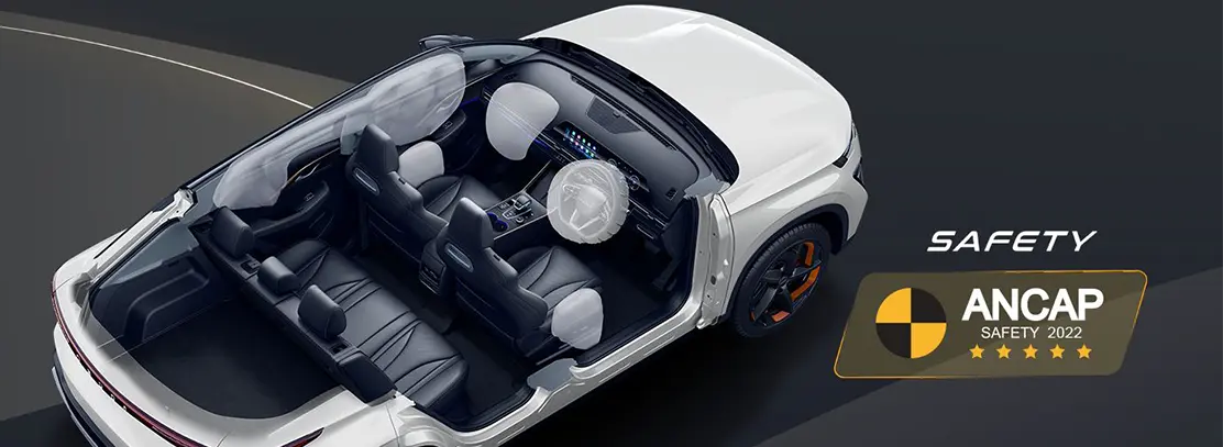 Chery Omoda 5 GT 6 Airbags