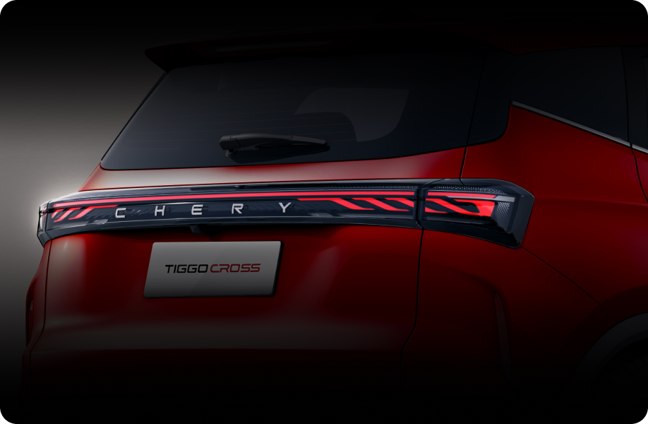 Chery Tiggo Cross Desain Lampu Belakang Tiger Stripes LED