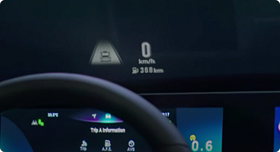 Chery Tiggo 8 Pro Max 19 Tampilan W-HUD Starflight Plain