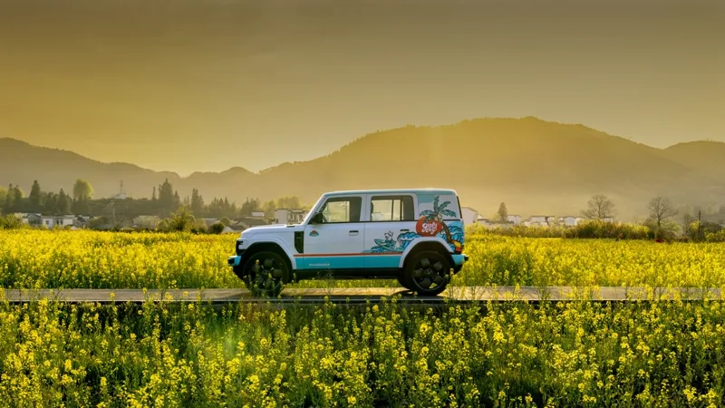 iCar in field