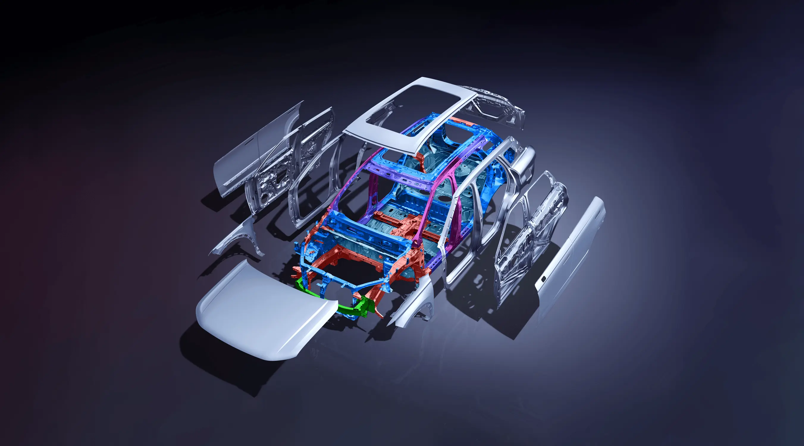 Chassis Aluminium Jaecoo J7